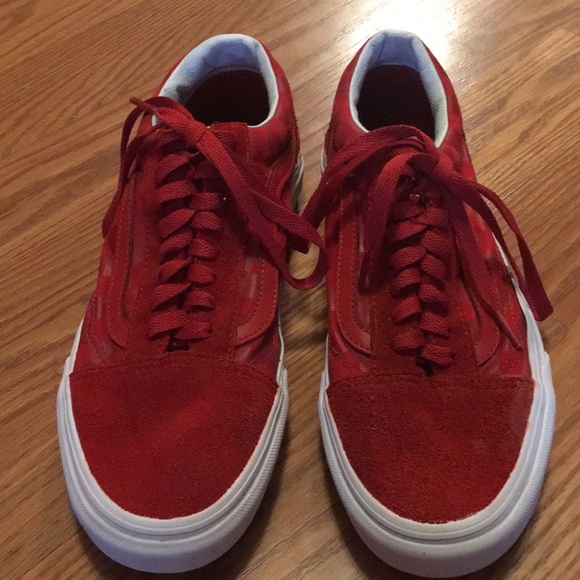 vans old skool tonal check